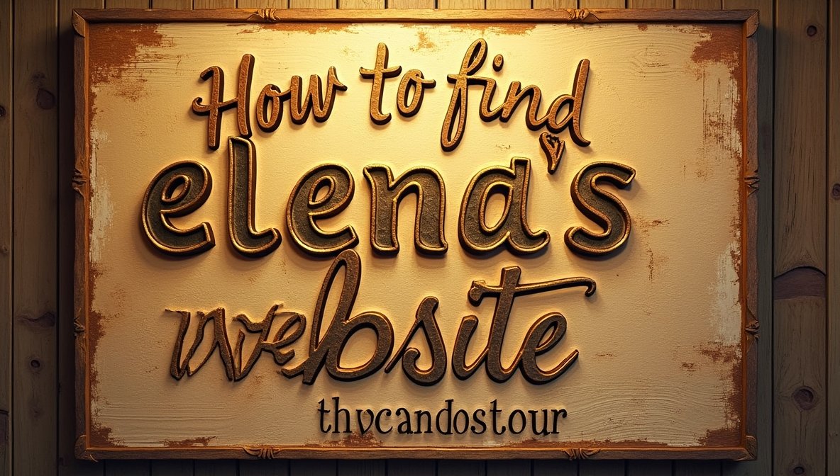 how to find elenas website thesoundstour